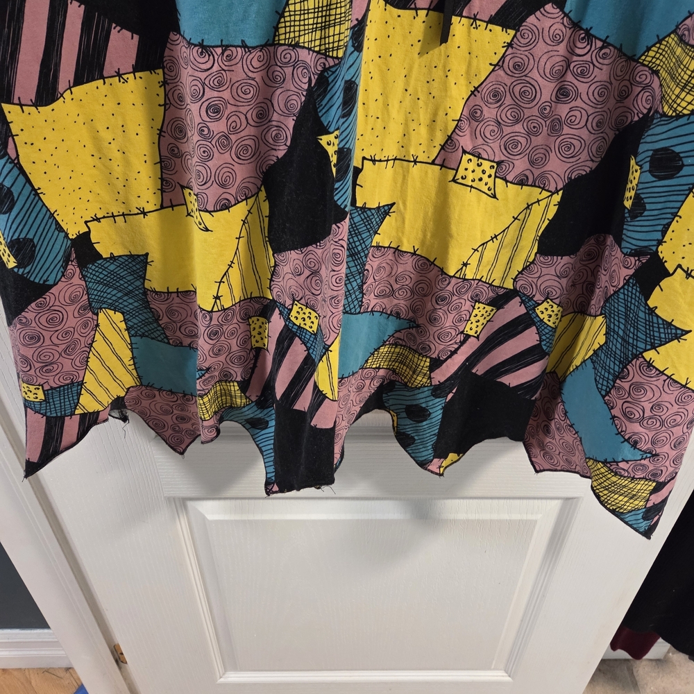 READ DESCRIPTION- Hot Topic Patchwork Sallt Dress + Torrid Sally Shorts - Picture 10 of 14